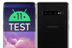 Samsung Galaxy S10 Plus Android 11 GeekBench test