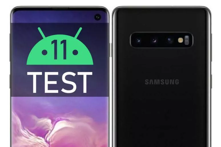 Samsung Galaxy S10 Plus Android 11 GeekBench test