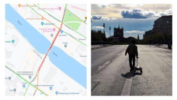 Simon Weckert Google Maps Hacks trasa 2