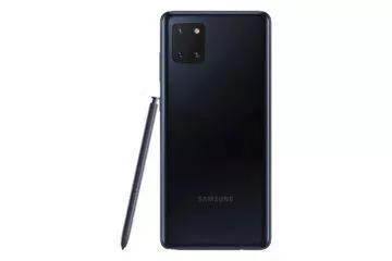 SM_N770_GalaxyNote10Lite_Back_Pen_AuraBlack