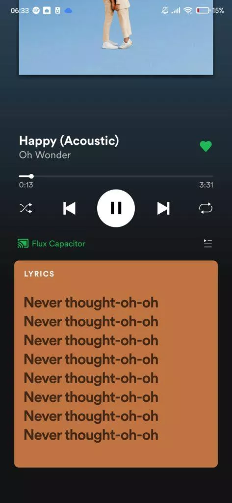 spotify texty u skladeb lyrics
