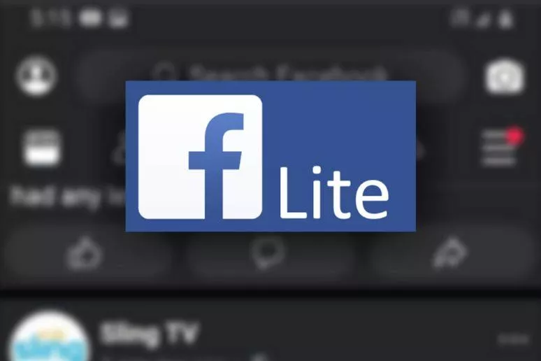 tmavý režim Facebook Lite tmavý režim Facebook Lite