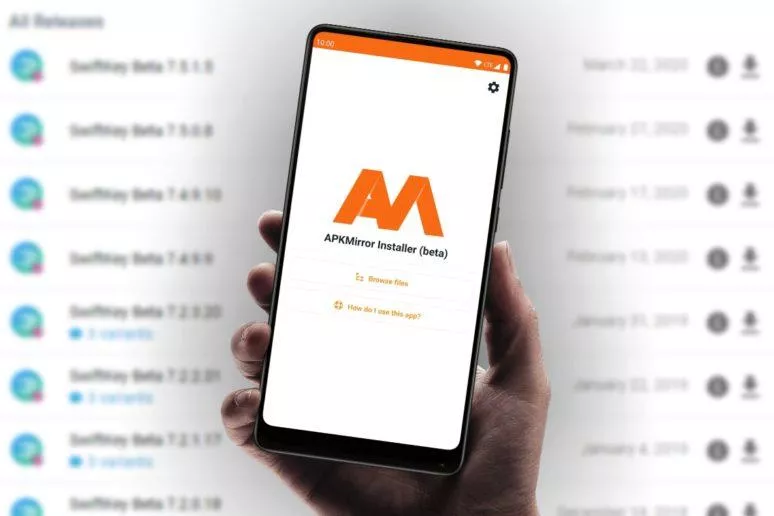 aplikace APKMirror Installer