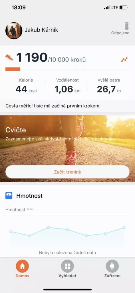 aplikace huawei zdraví