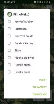 Boudy, chaty, bivaky - kde přespat