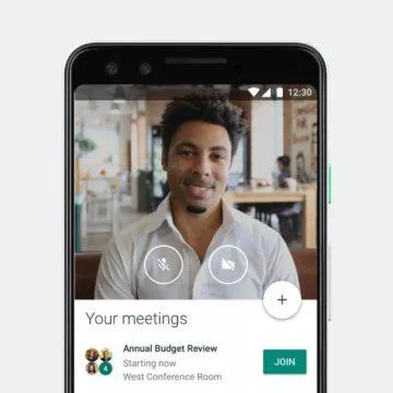 Google koronavirus Hangouts Meet