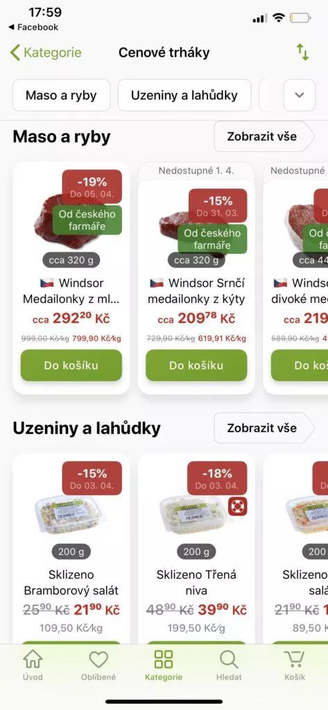 jak nakoupit levně potraviny v době krize