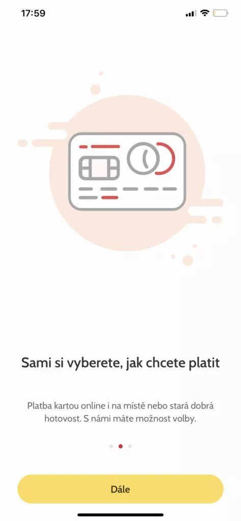 kosik aplikace