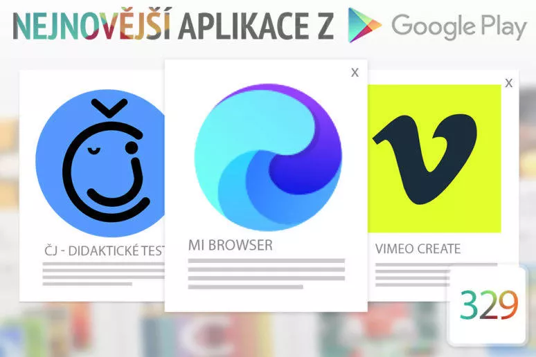Nejnovější aplikace z Google Play #329: webový prohlížeč od Xiaomi Nejnovější aplikace z Google Play #329: webový prohlížeč od Xiaomi