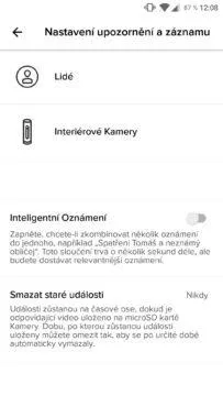 Netatmo Security aplikace 3