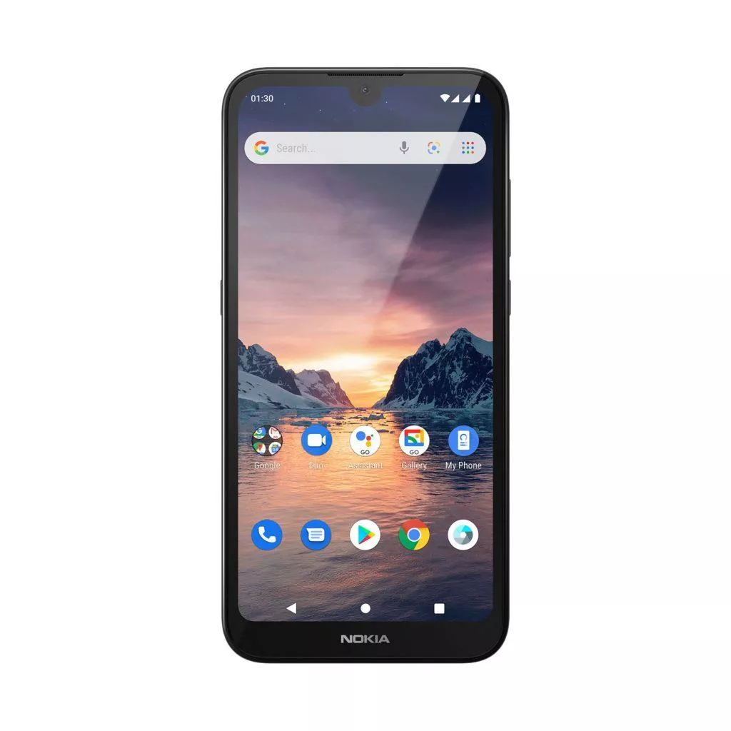 Nokia 1.3_CHARCOAL_FRONT_HS-DS_PNG