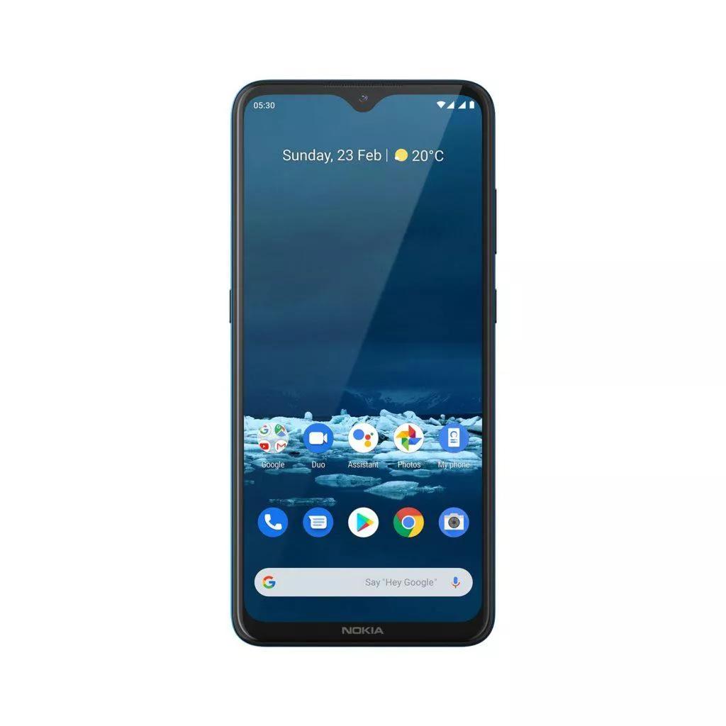 Nokia 5.3_Rational_Cyan_Blue_Front_HS_DS_PNG