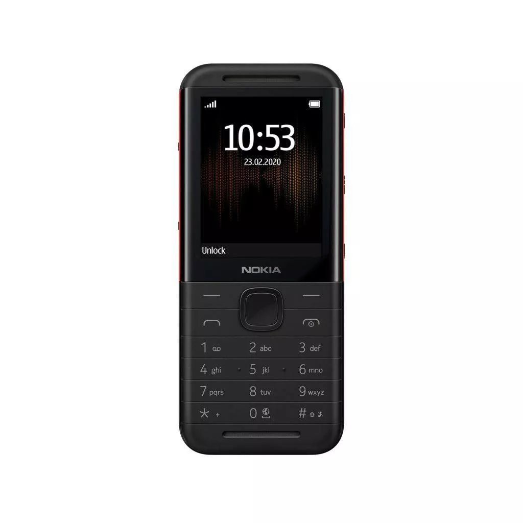 Nokia 5310_Rationals_Black_Front_PNG