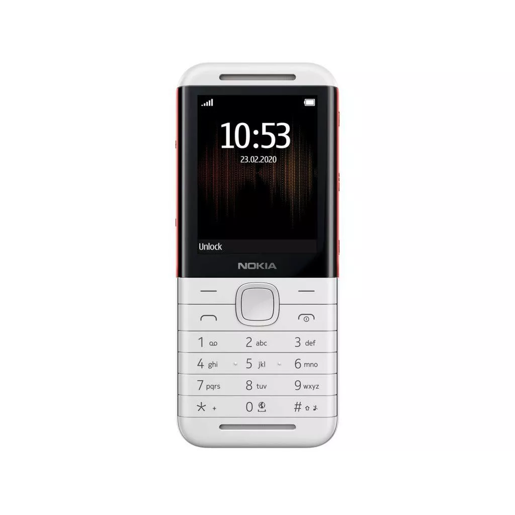 Nokia 5310_Rationals_White_Front_PNG