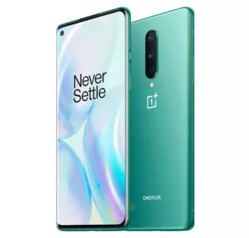 oneplus 8 zelená