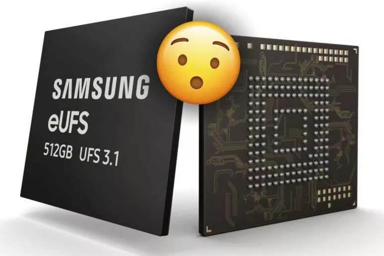 paměti Samsung eUFS 3.1 paměti Samsung eUFS 3.1