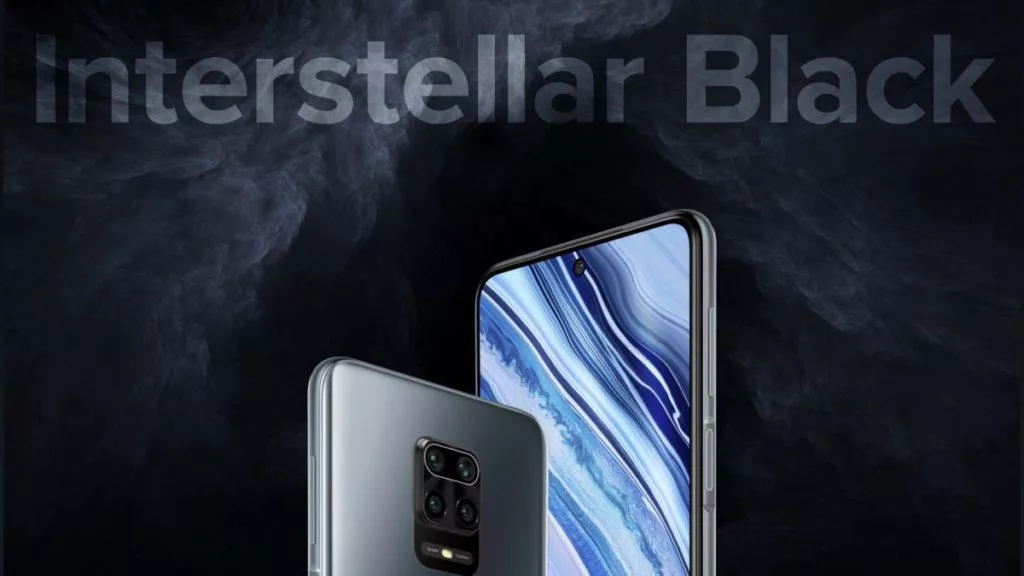 redmi note 9 pro interstellar black