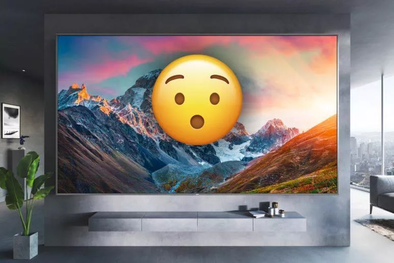 Redmi Smart TV MAX 98 center