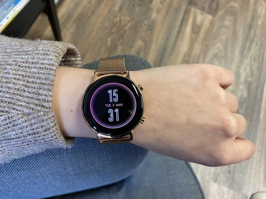rose gold huawei hodinky