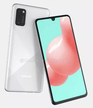 Samsung Galaxy A41 render 2