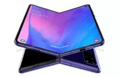 levný ohebný telefon Samsung Galaxy Fold 2 Waqar Kahn rendery