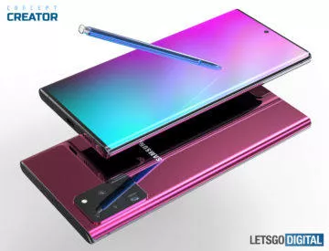 Samsung Galaxy Note20 Plus Ultra LGD render 4