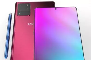 Samsung Galaxy Note20 Plus Ultra LGD rendery