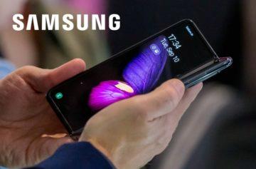 Samsung výroba ohebných displejů