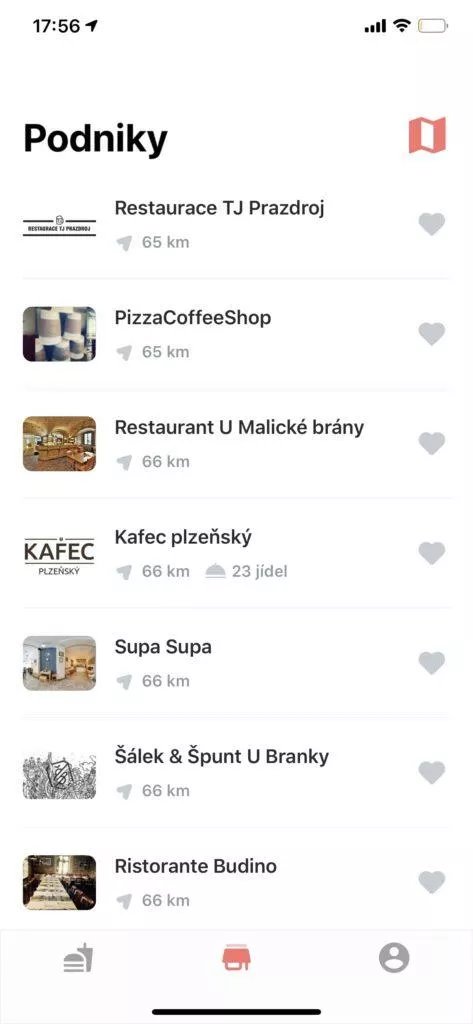 šetření jídlem