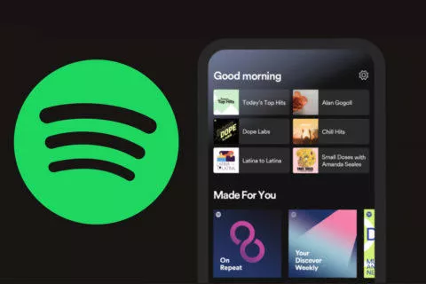 spotify nova domovska obrazovka