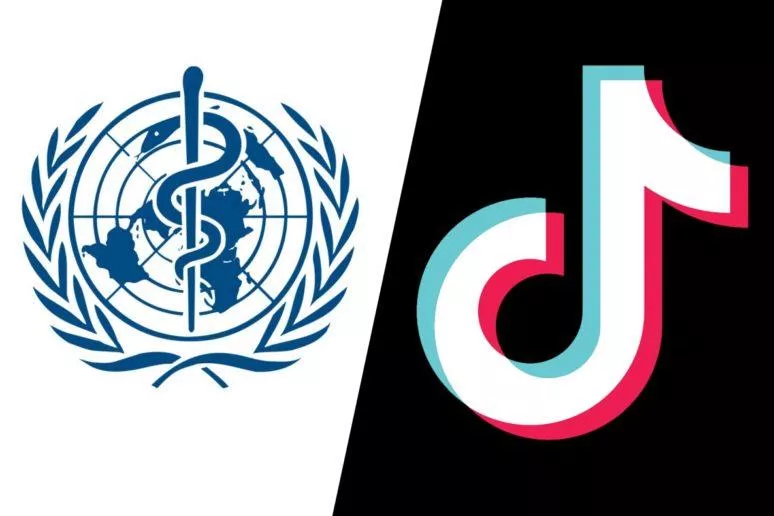 Světová zdravotnická organizace TikTok koronavirus Světová zdravotnická organizace TikTok koronavirus