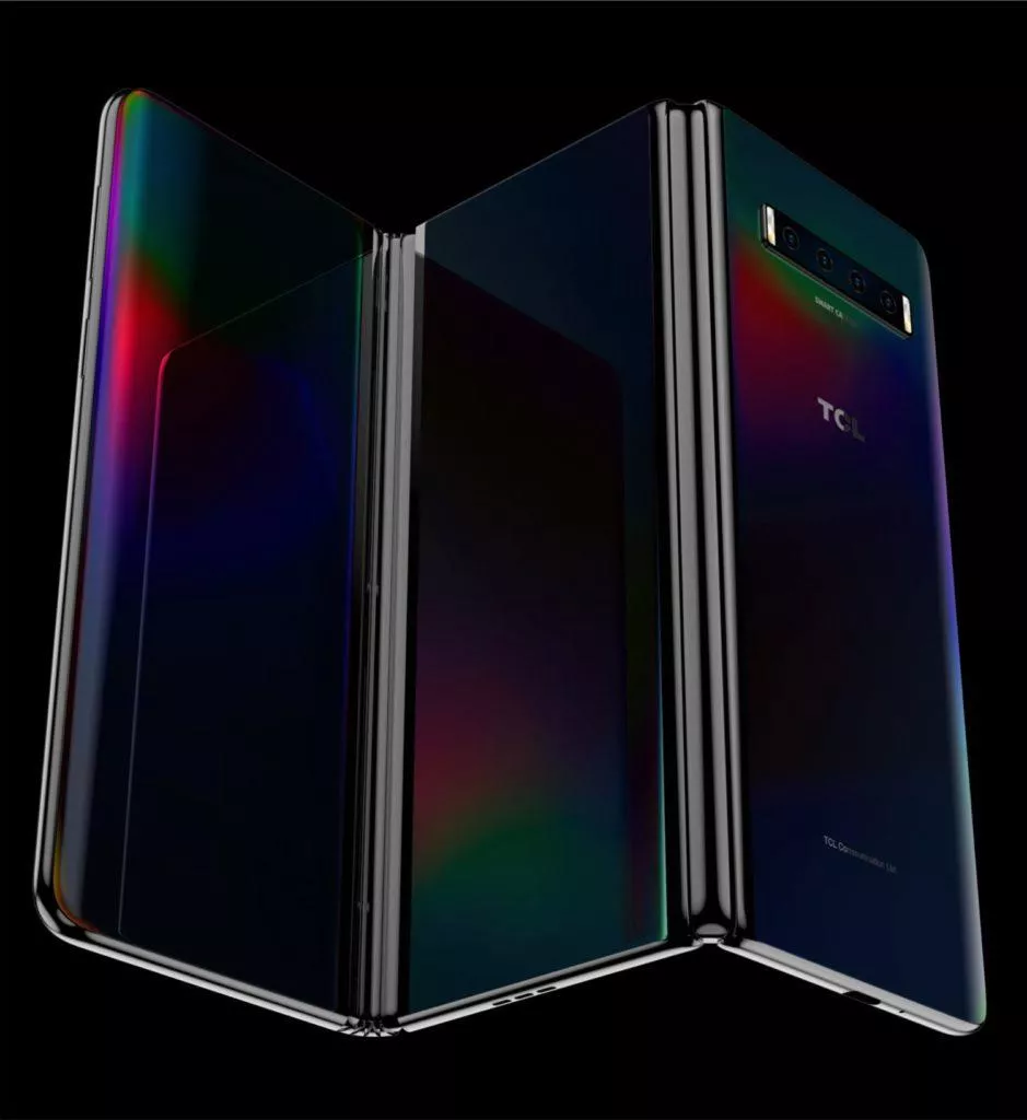 TCL tablet displej se dvema ohyby 1
