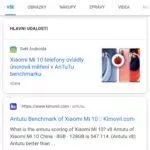 výsledek vyhledávání Google Svět Androida náhled mobil