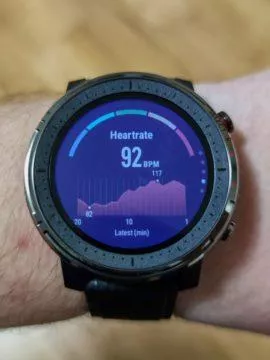 Xiaomi Amazfit Stratos 3 záznam cvičení 3