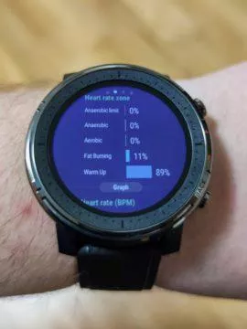 Xiaomi Amazfit Stratos 3 záznam cvičení 5