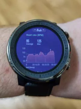 Xiaomi Amazfit Stratos 3 záznam cvičení 6