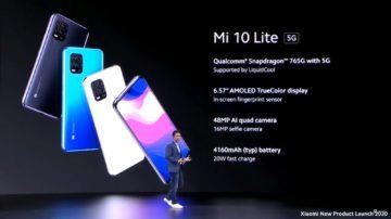 Xiaomi Mi 10 Lite 5G parametry