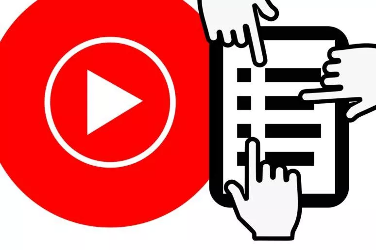 YouTube Music sdílená editace playlistů