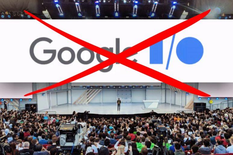 zrušená konference Google IO