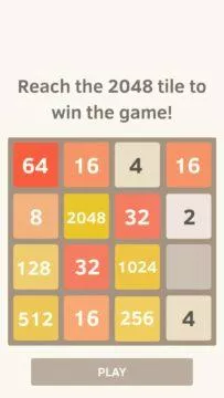 2048 screenshot 2