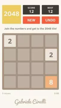 2048 screenshot 3