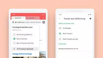 Android prohlížeč Vivaldi blokování reklam a sledování