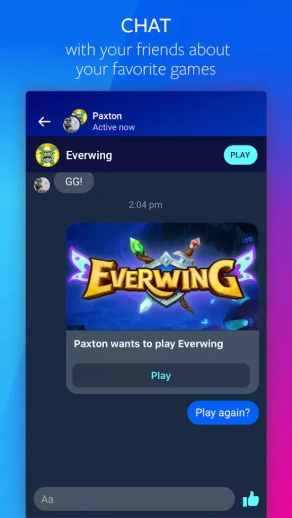 aplikace Facebook Gaming 3
