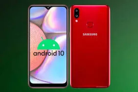 galaxy a10s android 10