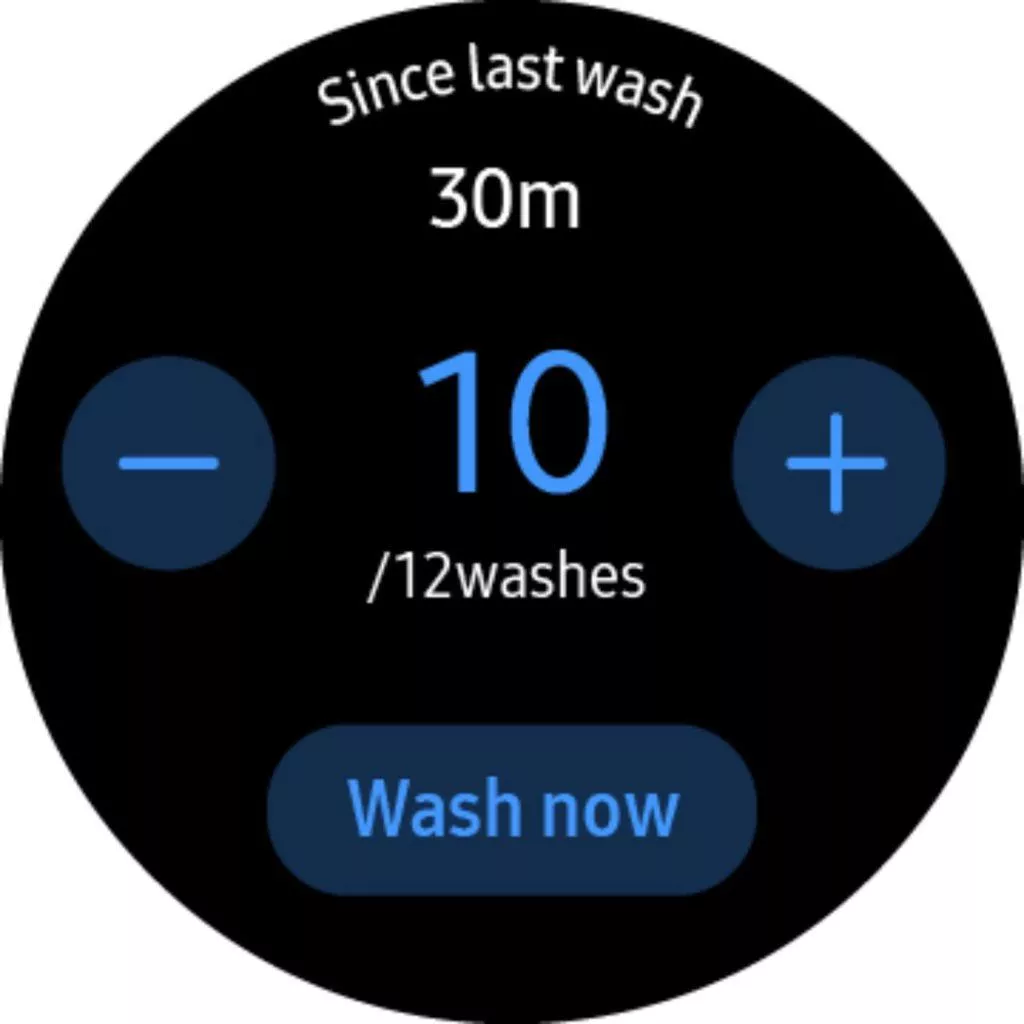 Hand Wash Samsung aplikace 2