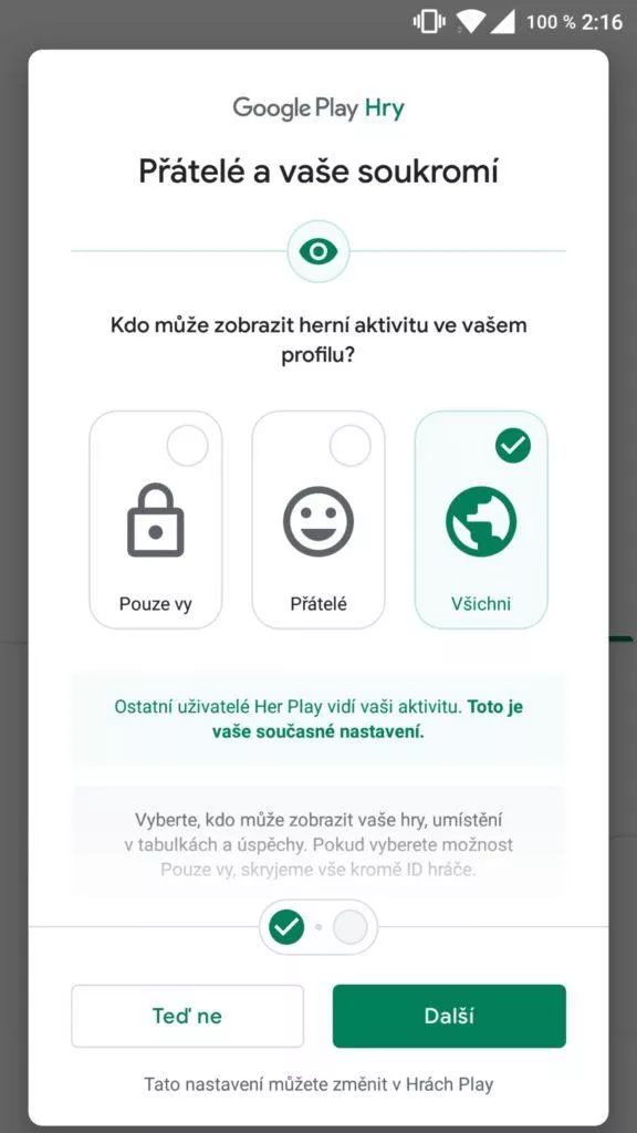 Hry Google Play přátelé screen 2