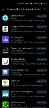 huawei aplikace v appgallery