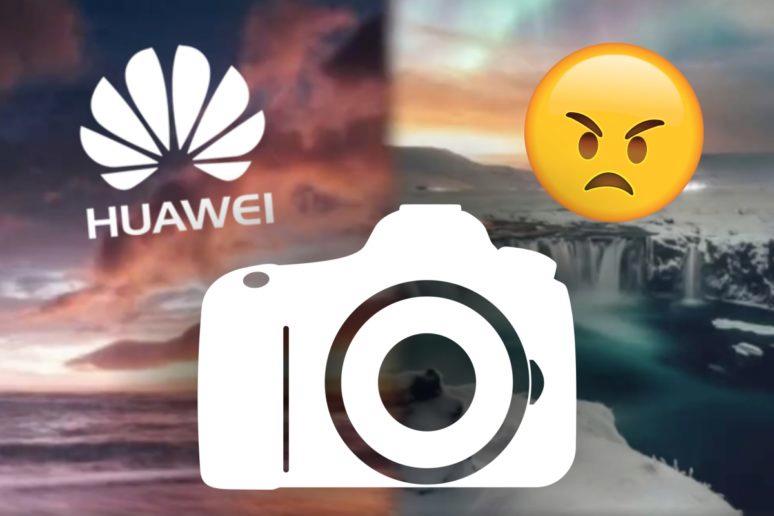 Huawei klame fotkami