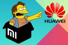Huawei Xiaomi vzkaz nelson