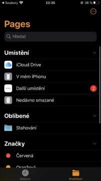iphone systém